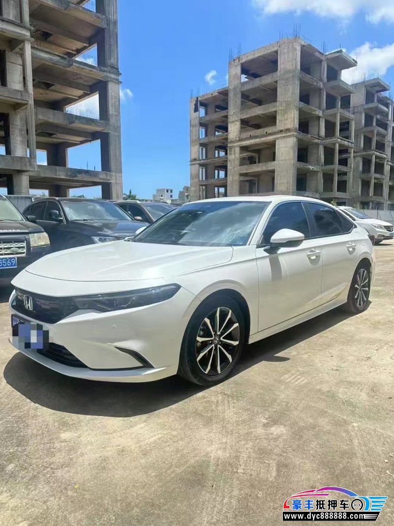 22年本田型格轿车抵押车出售