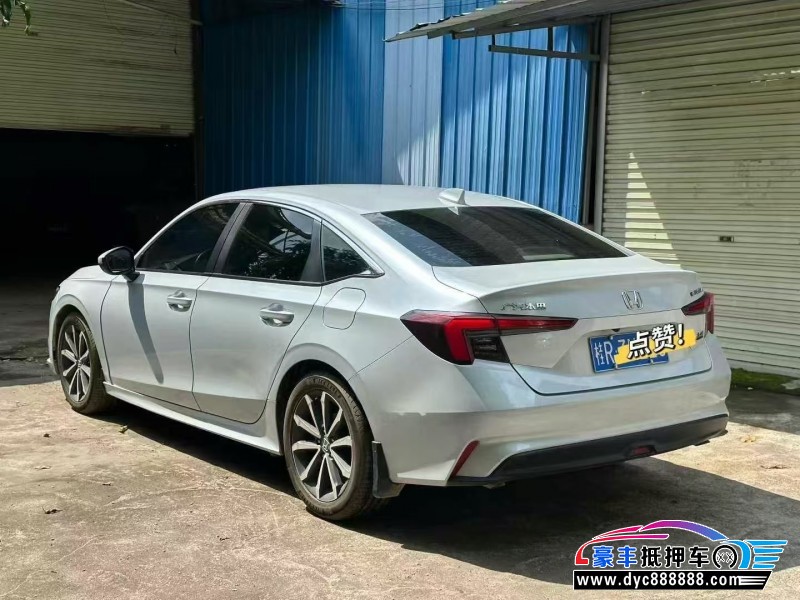 22年本田型格轿车抵押车出售