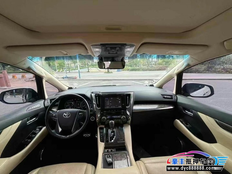 19年丰田威尔法轿车抵押车出售