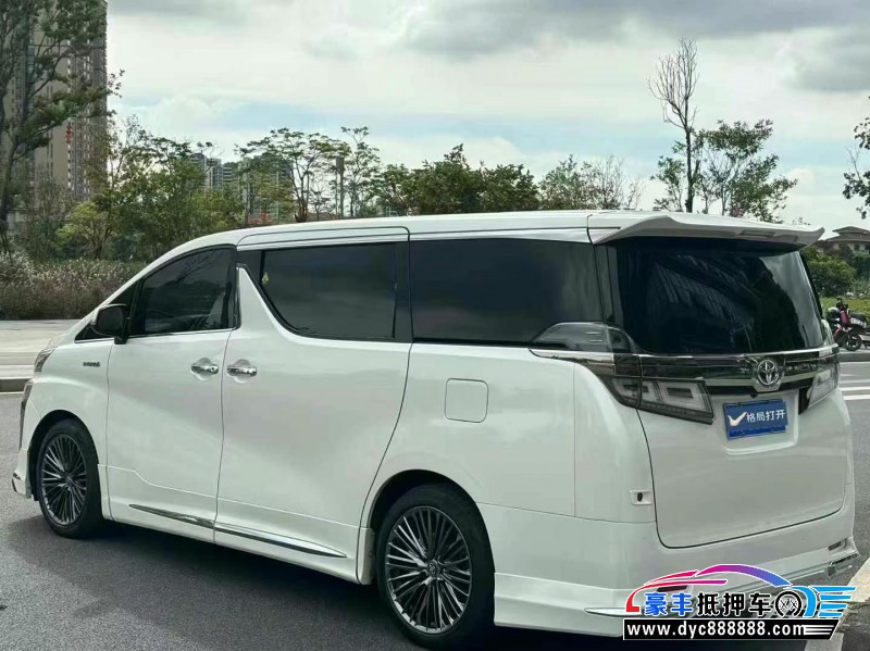 19年丰田威尔法轿车抵押车出售