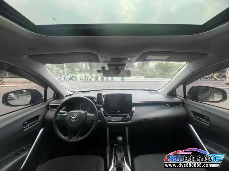 22年丰田卡罗拉轿车抵押车出售