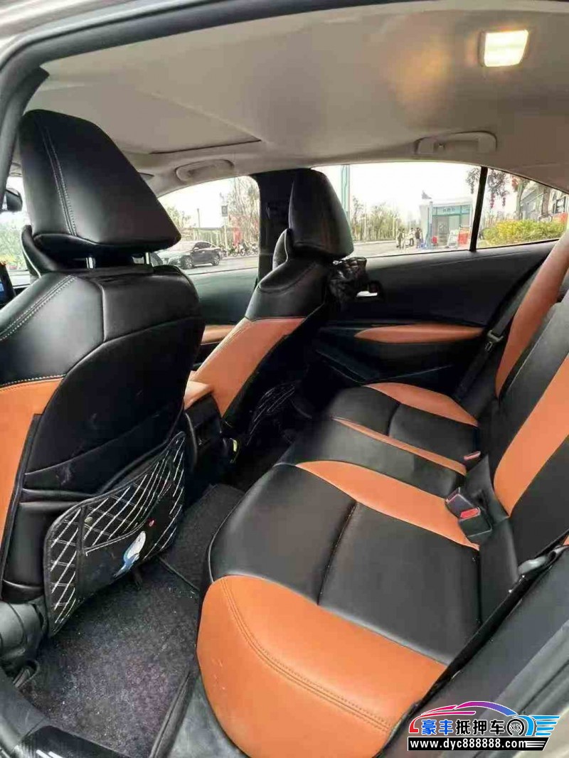 22年丰田卡罗拉轿车抵押车出售