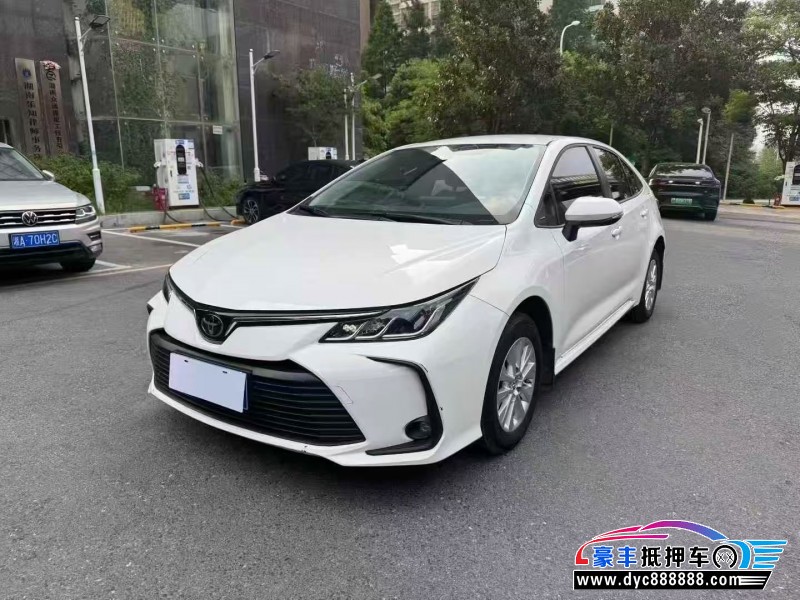 20年丰田卡罗拉轿车抵押车出售