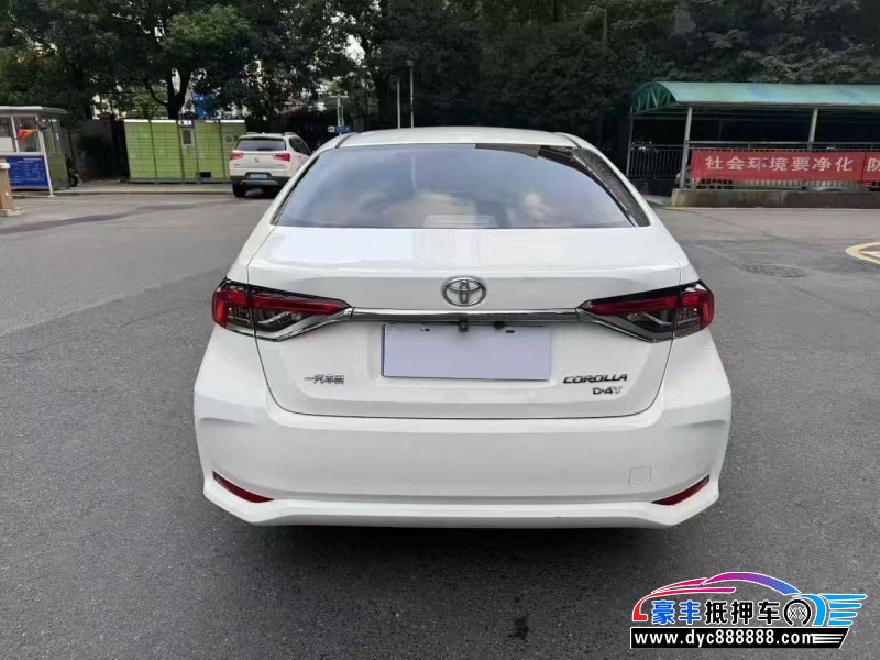 20年丰田卡罗拉轿车抵押车出售