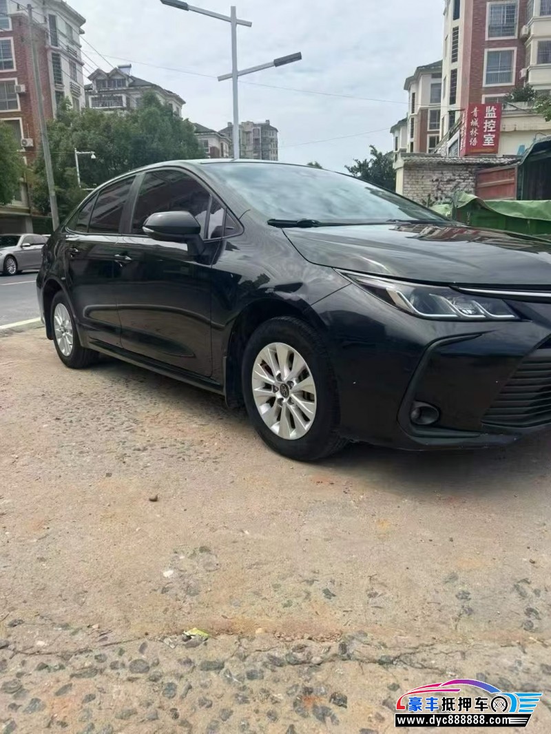 20年丰田卡罗拉轿车抵押车出售