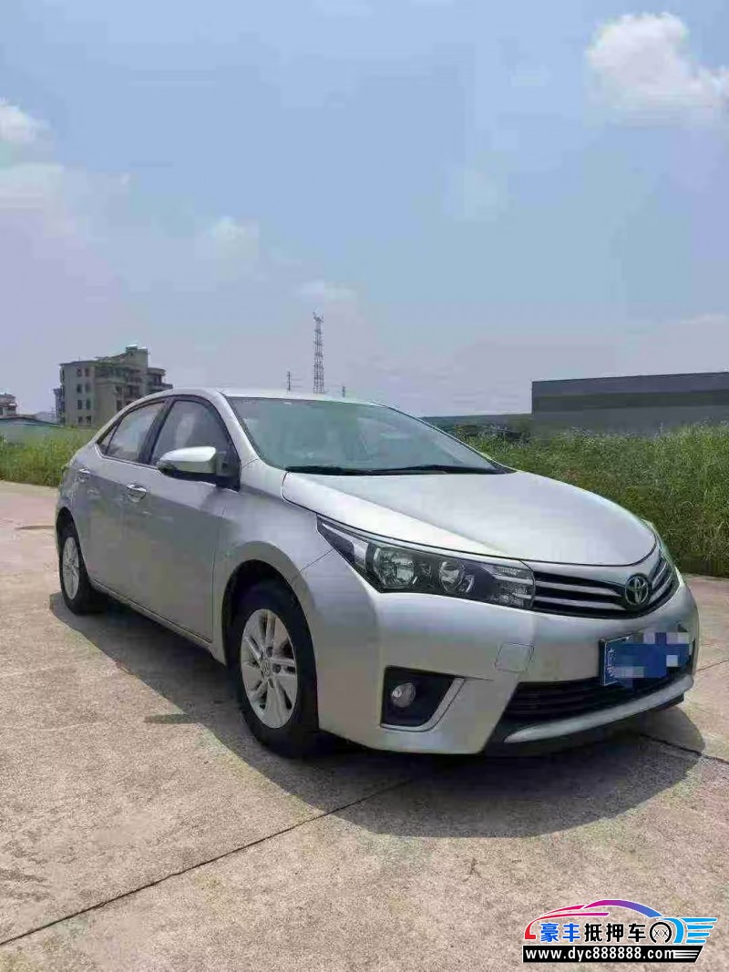 17年丰田卡罗拉轿车抵押车出售