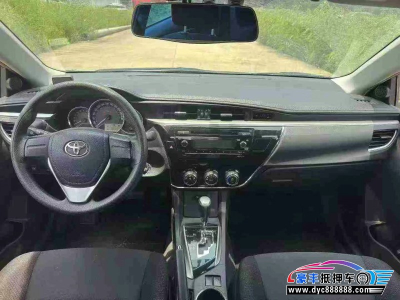 17年丰田卡罗拉轿车抵押车出售