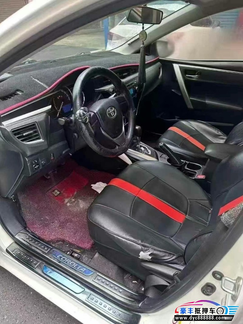 16年丰田卡罗拉轿车抵押车出售