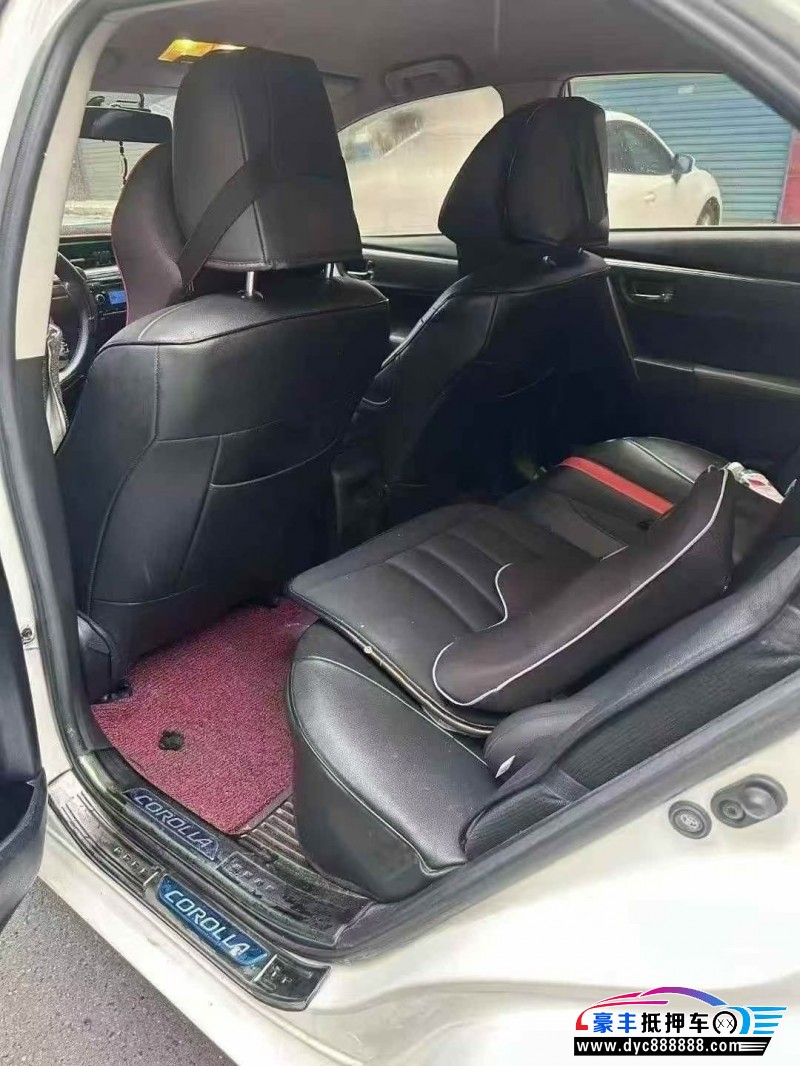 16年丰田卡罗拉轿车抵押车出售