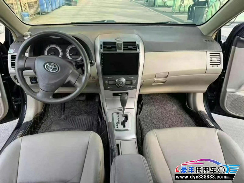 10年丰田卡罗拉轿车抵押车出售