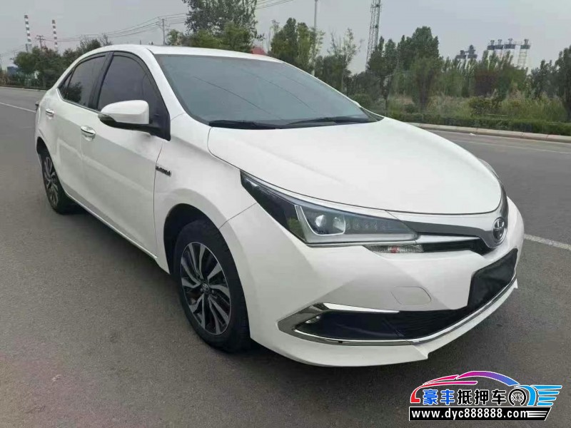 19年丰田卡罗拉轿车抵押车出售