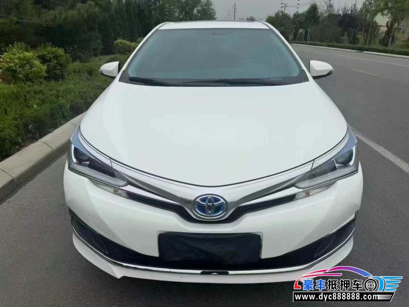 19年丰田卡罗拉轿车抵押车出售