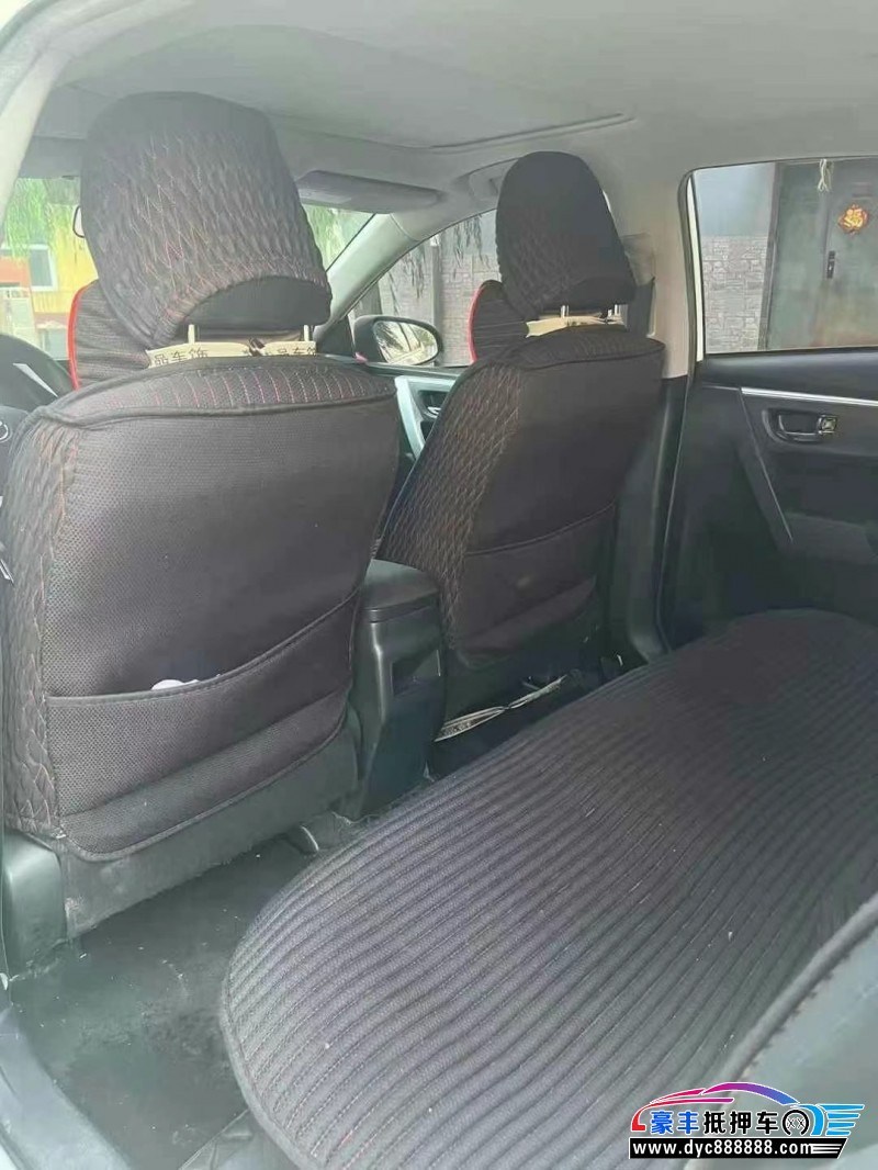 19年丰田卡罗拉轿车抵押车出售