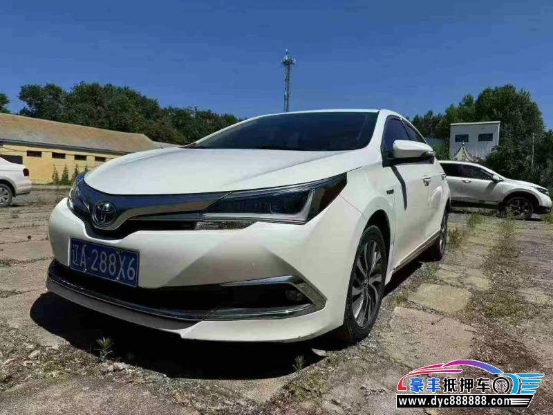 18年丰田卡罗拉轿车抵押车出售