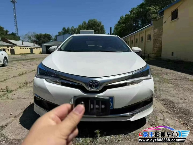 18年丰田卡罗拉轿车抵押车出售