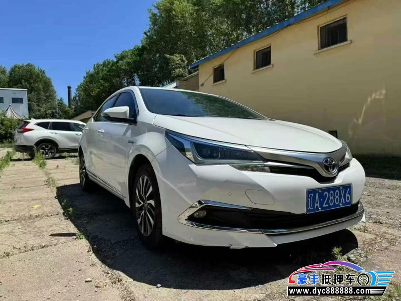 18年丰田卡罗拉轿车抵押车出售