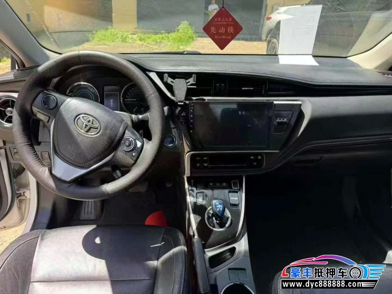 18年丰田卡罗拉轿车抵押车出售