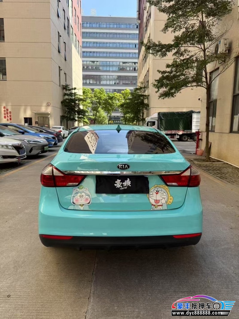 19年起亚K3轿车抵押车出售