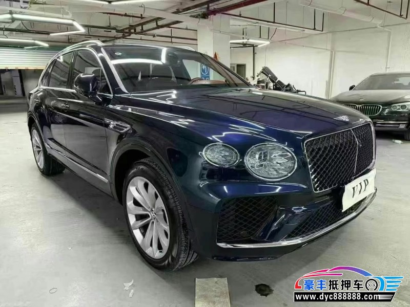 25年宾利添越轿车抵押车出售