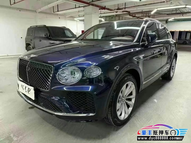 25年宾利添越轿车抵押车出售