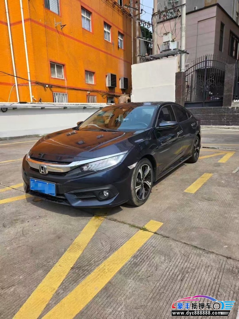 18年本田思域轿车抵押车出售