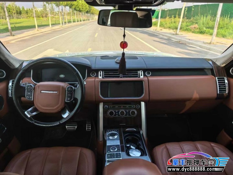 16年路虎揽胜行政SUV抵押车出售