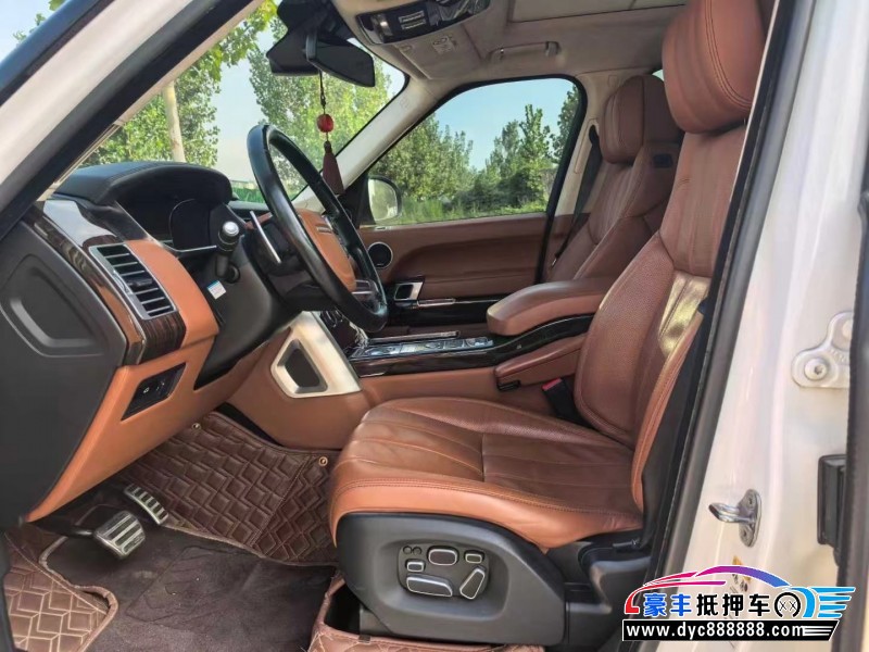 16年路虎揽胜行政SUV抵押车出售