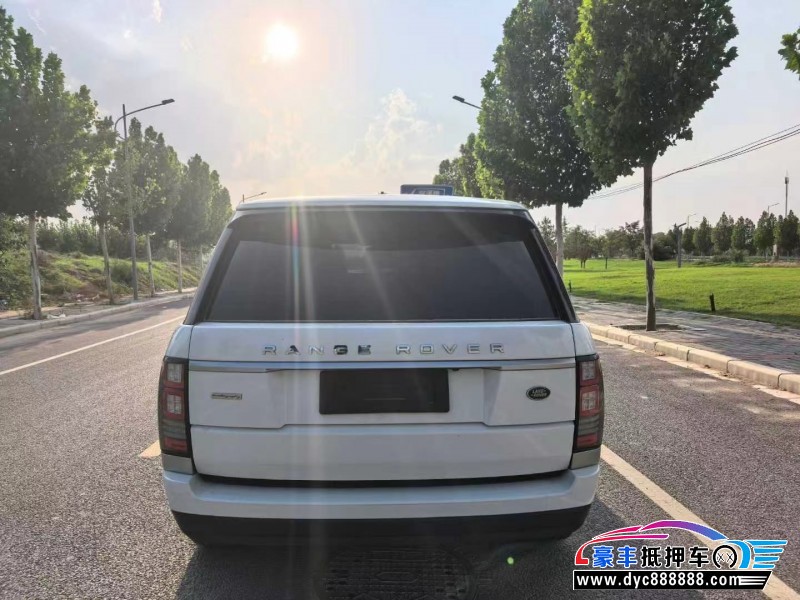 16年路虎揽胜行政SUV抵押车出售