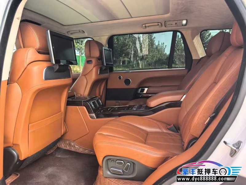 16年路虎揽胜行政SUV抵押车出售