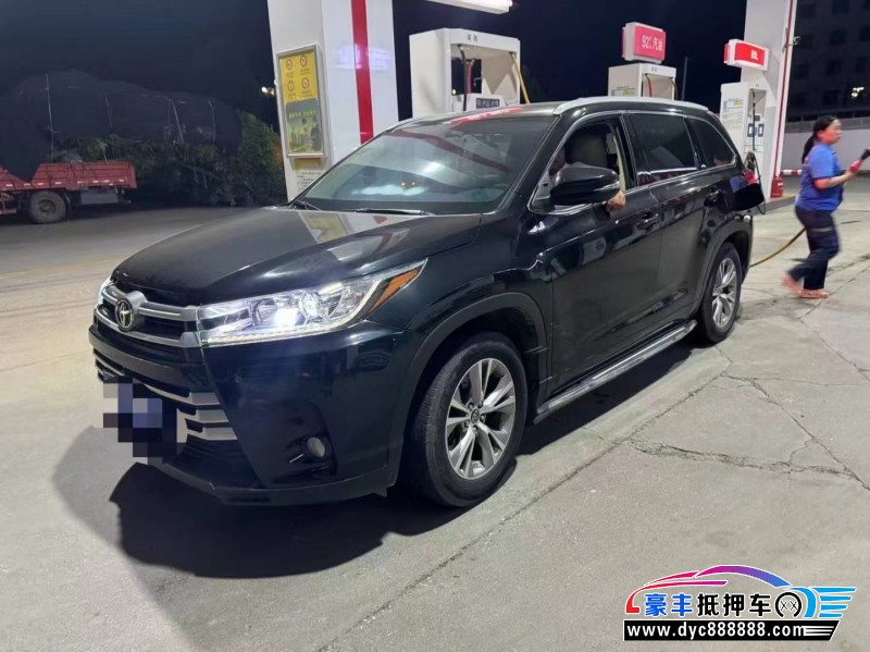 20年丰田汉兰达轿车抵押车出售