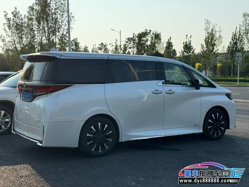 25年丰田威尔法轿车抵押车出售