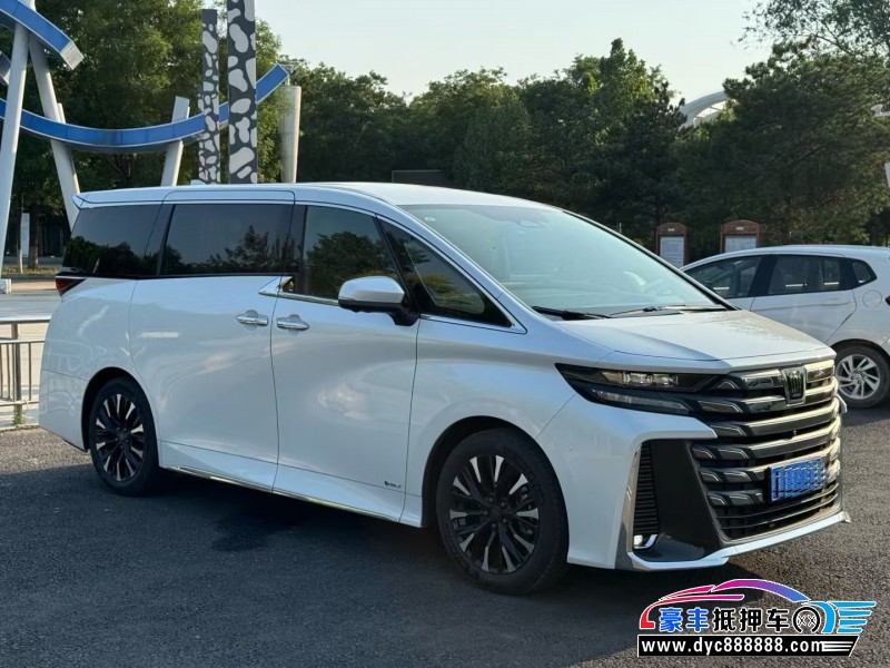 25年丰田威尔法轿车抵押车出售