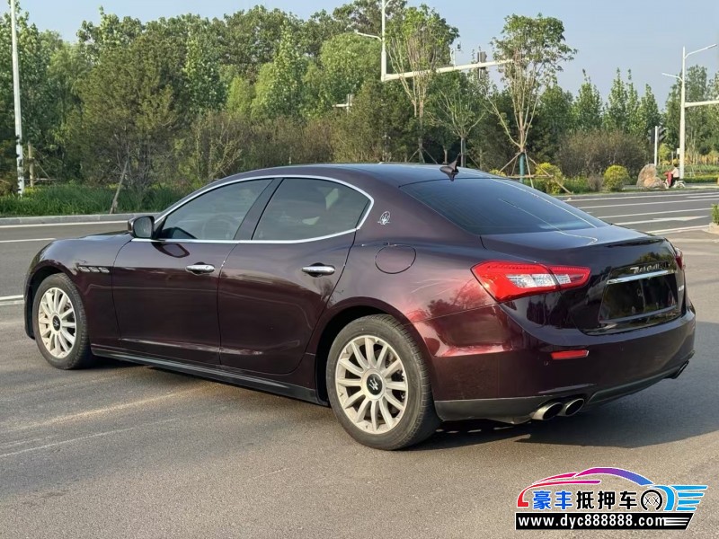 18年玛莎拉蒂Ghibli轿车抵押车出售