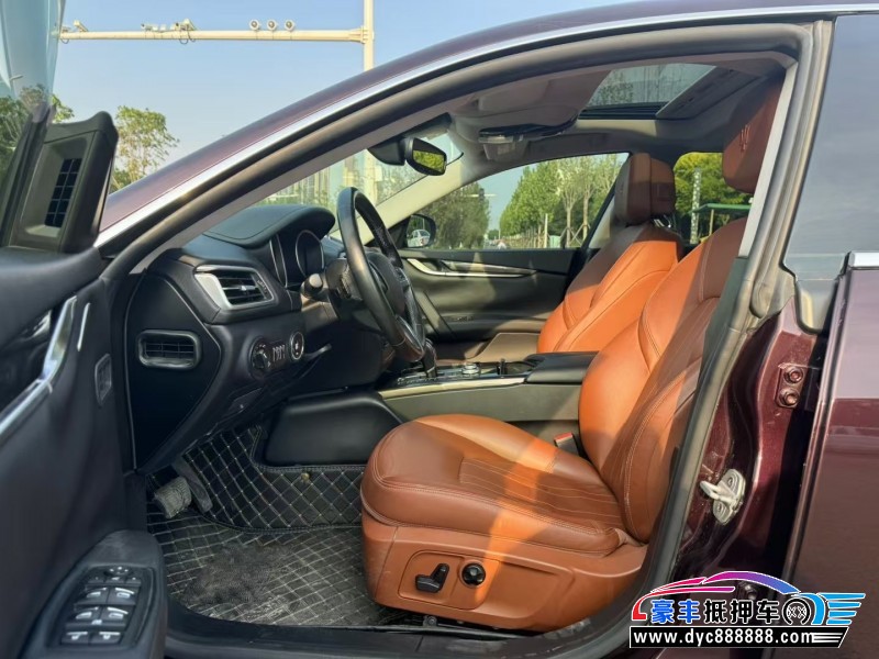 18年玛莎拉蒂Ghibli轿车抵押车出售