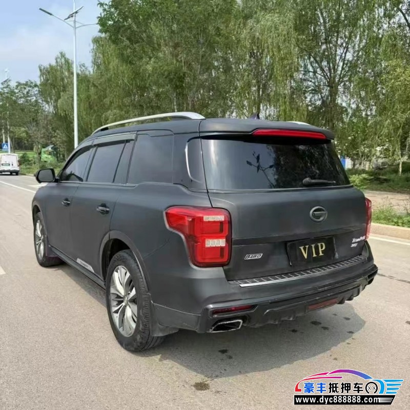 18年传祺GS8轿车抵押车出售