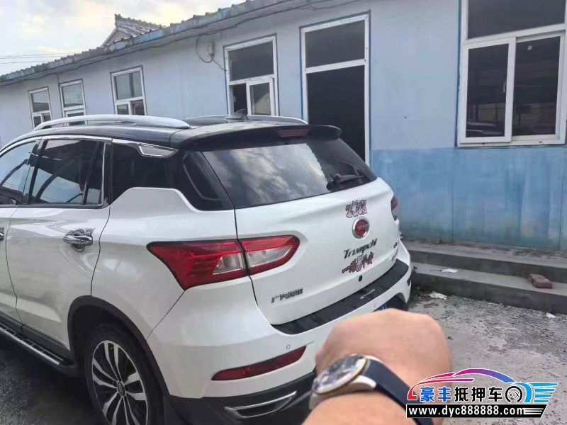 19年传祺GS4轿车抵押车出售