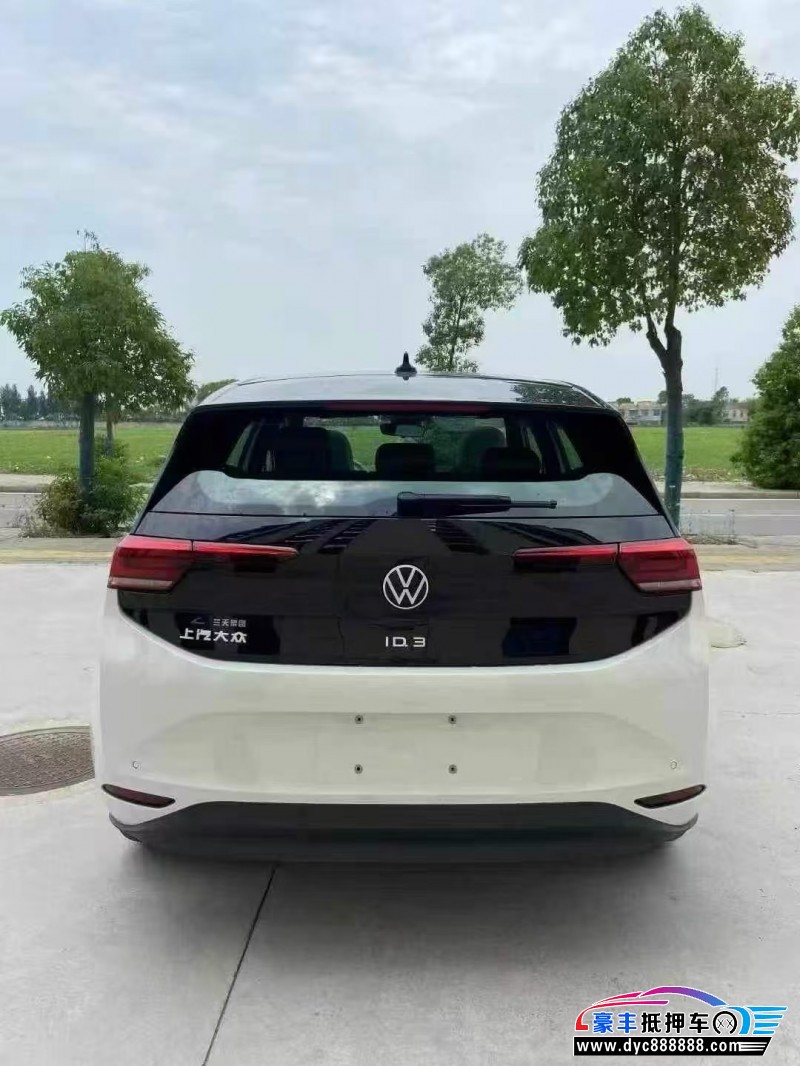 25年大众ID3轿车抵押车出售