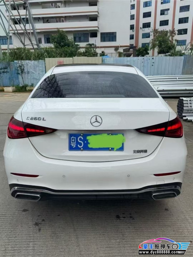 22年奔驰C轿车抵押车出售