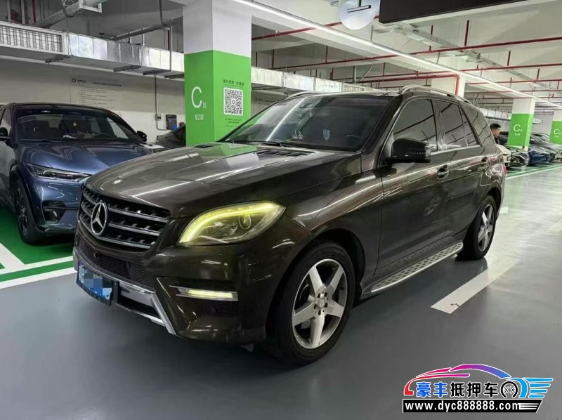14年奔驰ML轿车抵押车出售