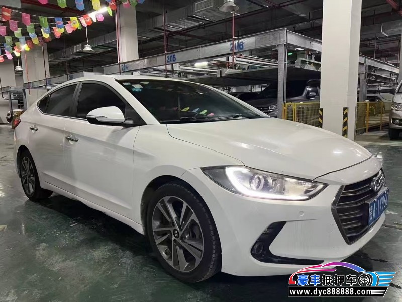 16年现代领动轿车抵押车出售