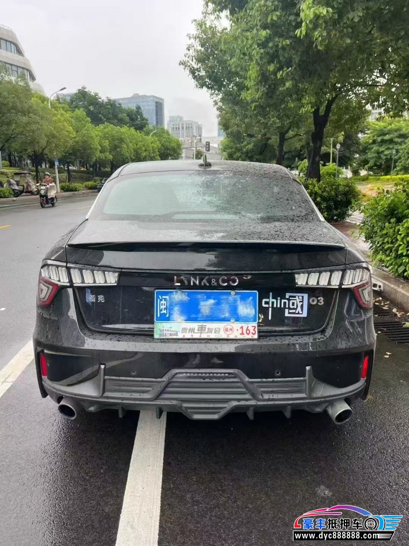 18年领克03轿车抵押车出售