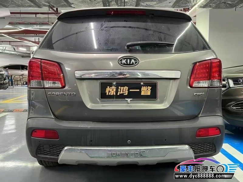 12年起亚索兰托轿车抵押车出售