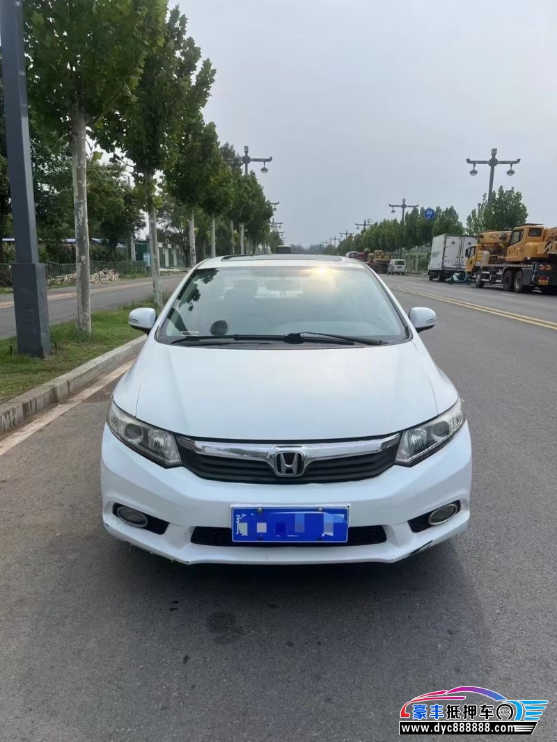 13年本田思域轿车抵押车出售