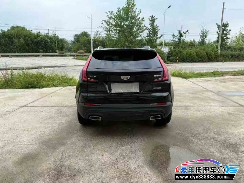23年凯迪拉克XT4轿车抵押车出售