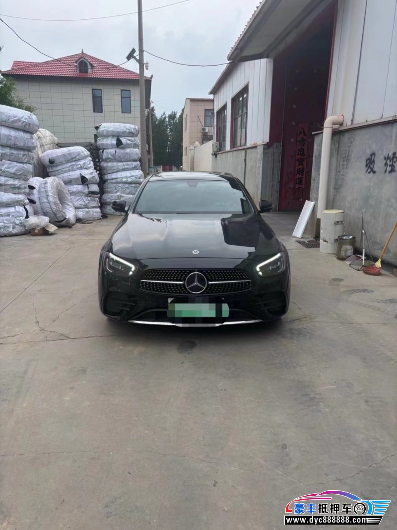 22年奔驰E轿车抵押车出售
