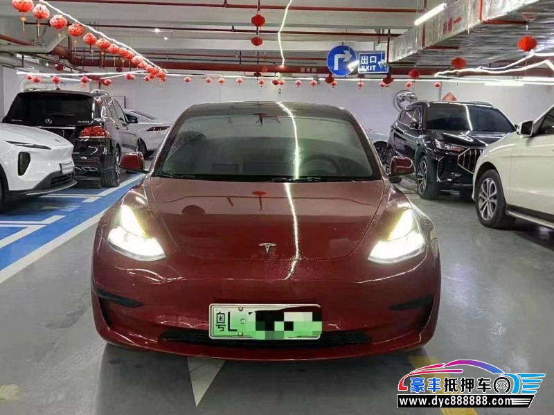 22年特斯拉MODEL 3轿车抵押车出售