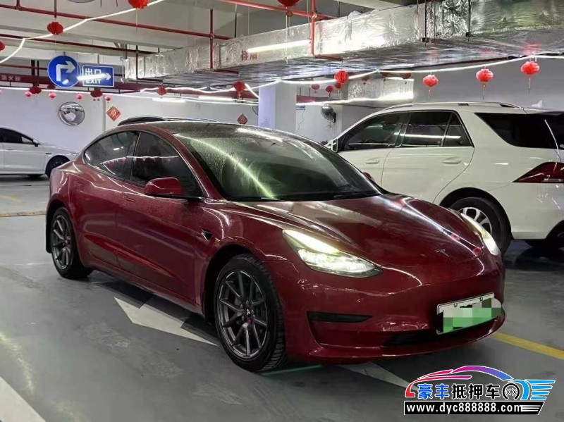 22年特斯拉MODEL 3轿车抵押车出售