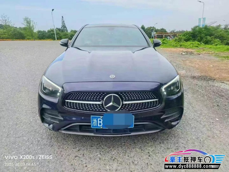21年奔驰E轿车抵押车出售