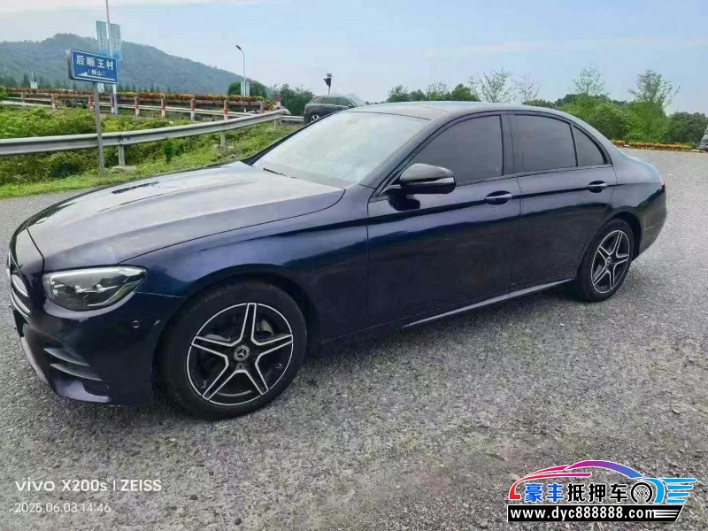 21年奔驰E轿车抵押车出售