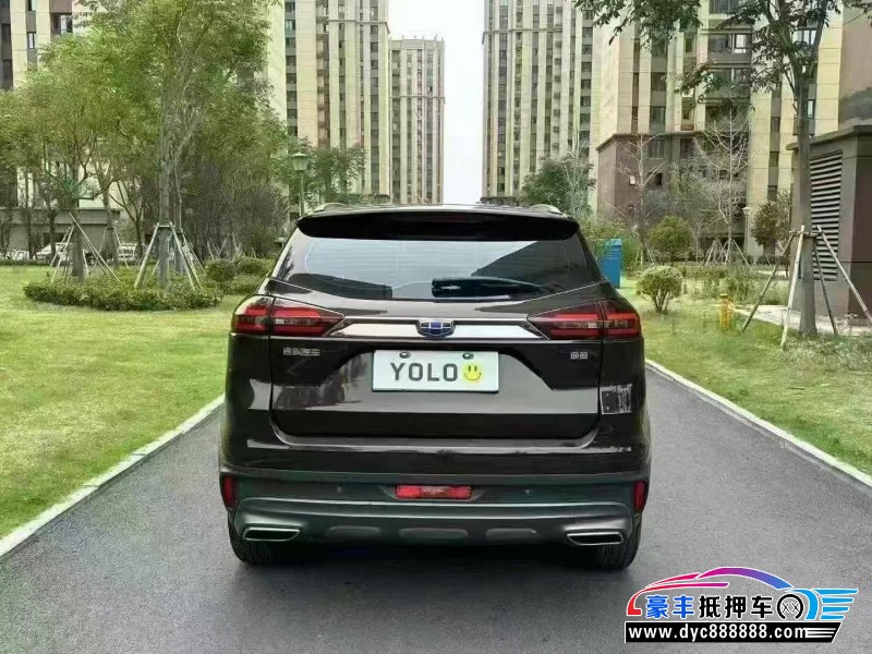 19年吉利博越轿车抵押车出售